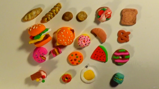 Making Miniature Food Using Air Dry Clay – Screenshot 2