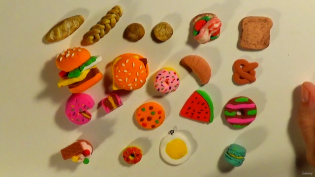 Making Miniature Food Using Air Dry Clay – Screenshot 3