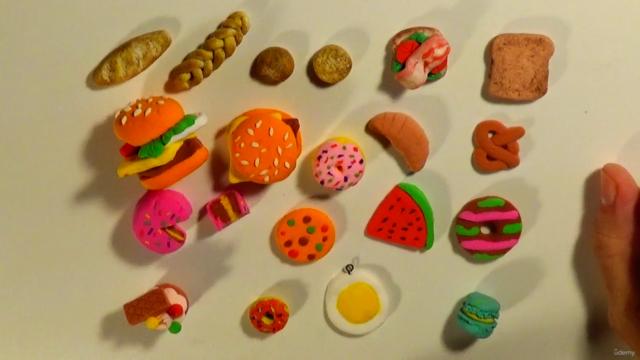 Making Miniature Food Using Air Dry Clay – Screenshot 4