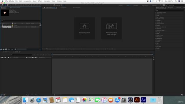 Basic creation and animation of a baby in illustrator and AE – Screenshot 4