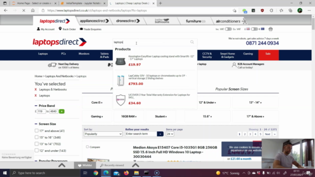 Data Project with Beautiful Soup - Web Scraping E-Commerce – Screenshot 2