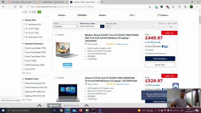 Data Project with Beautiful Soup - Web Scraping E-Commerce – Screenshot 3