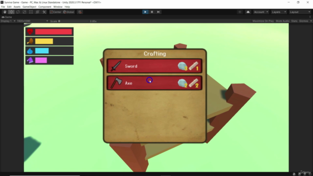Create 3D Survival Game In Unity - Screenshot_01