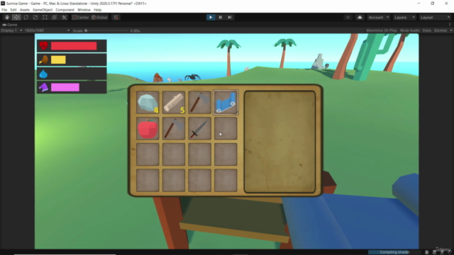 Create 3D Survival Game In Unity - Screenshot_03
