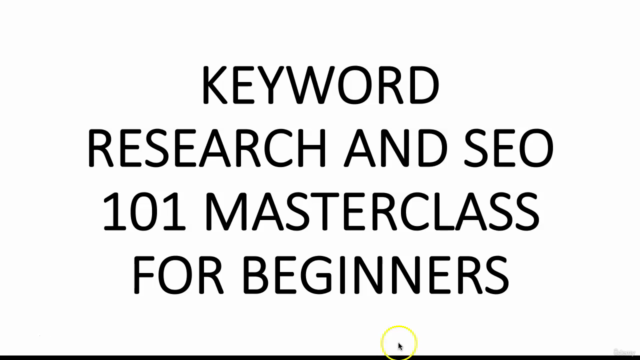 Keyword Research & SEO Content Writing For Beginners - Screenshot_01