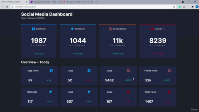 HTML y CSS Desde Cero 2023 - Flexbox, Grid, SASS, Responsive – Screenshot 3