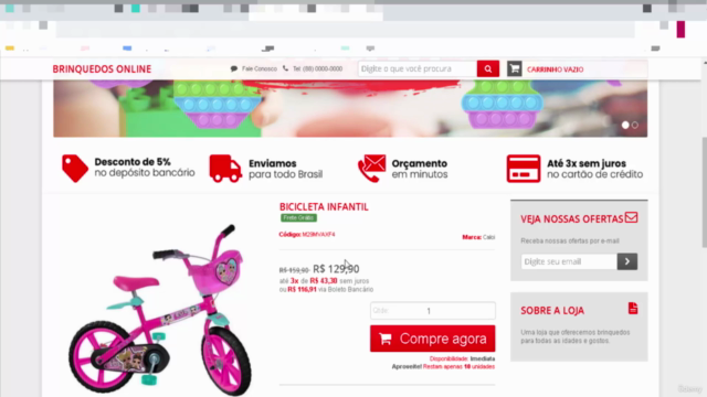 Crie uma Loja Virtual Completa - Loja Integrada – Screenshot 3