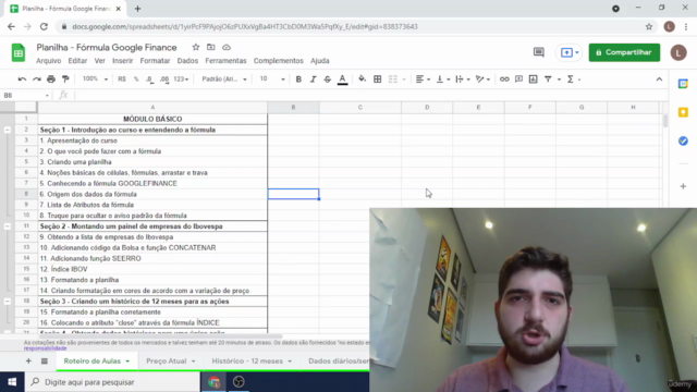 Investimentos com a fórmula Google Finance - Curso Completo – Screenshot 1