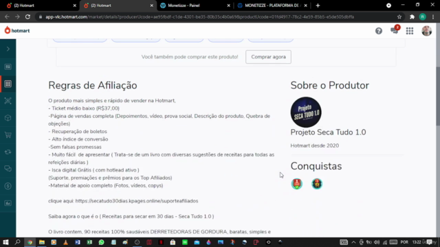 Primeiras vendas rápido – Screenshot 3