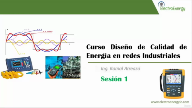 Estudios de Calidad de Energia en Redes Eléctricas Desde 0 – Screenshot 1