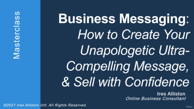 How to Create Your Message and Sell with Confidence – Screenshot 1