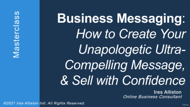 How to Create Your Message and Sell with Confidence – Screenshot 3