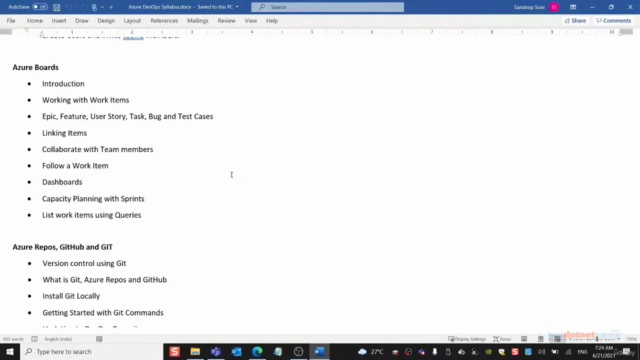Azure DevOps: Build and Deploy App using CI and CD Pipeline – Screenshot 1