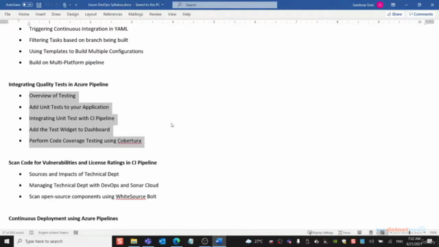 Azure DevOps: Build and Deploy App using CI and CD Pipeline – Screenshot 2