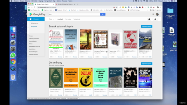 Sıfırdan Google Play e-Kitap Yazma ve Yayınlama Para Kazanma – Screenshot 4