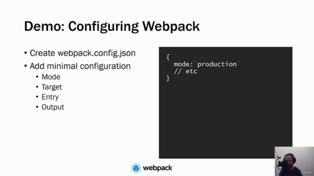 Using Webpack – Screenshot 1