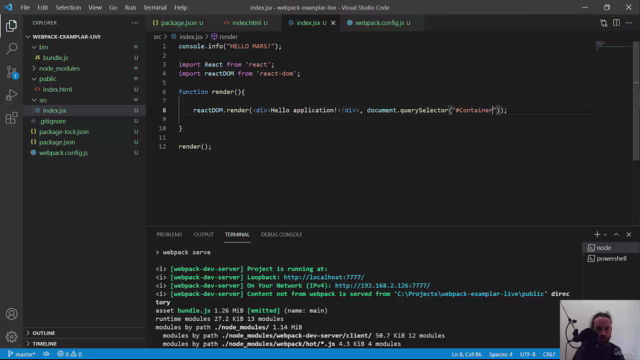 Using Webpack – Screenshot 4