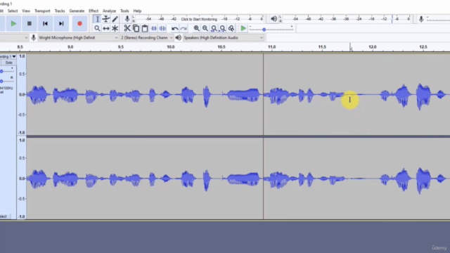 Beginners Course on Audio Recording, Editing using Audacity – Screenshot 3