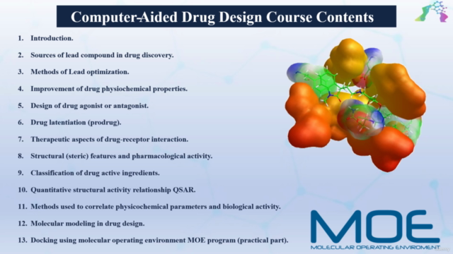 Computer Aided Drug Design (CADD) from A to Z certificated – Screenshot 4