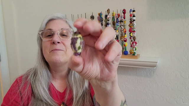 Glass Grape Pendant Bead – Screenshot 4