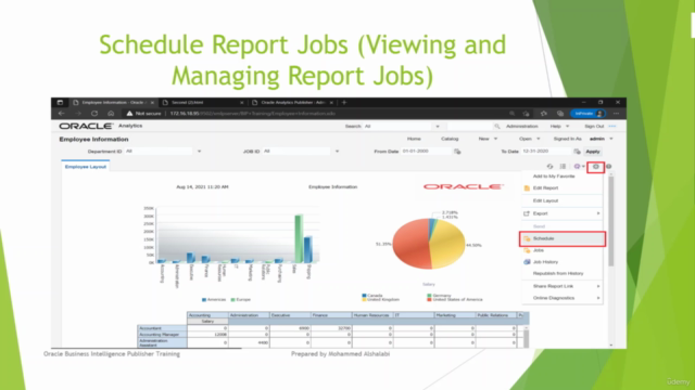 Oracle Business Intelligence Publisher (OAS BIP) – Screenshot 3
