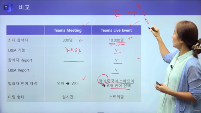 Microsoft Teams 화상회의와 세미나 진행을 위한 Meeting&Live Event 교육 – Screenshot 3