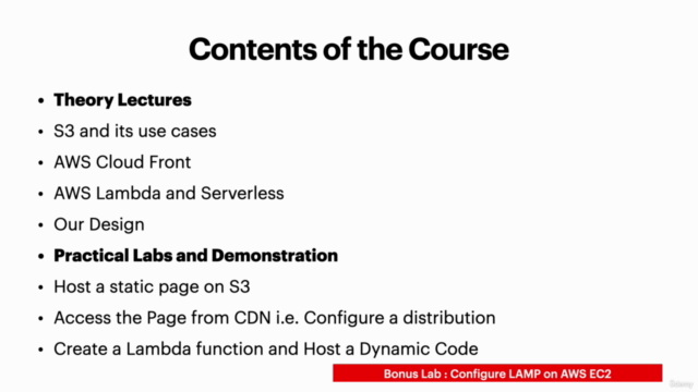 AWS DevOps - Build dynamic Website using S3,Lambda and CDN – Screenshot 4