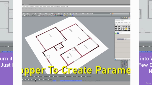 Quick Architectural Modeling Using Rhinoceros & Grasshopper – Screenshot 2