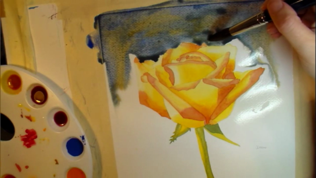 Paint a Watercolor Rose - Watercolor Painting for Beginners – Screenshot 2