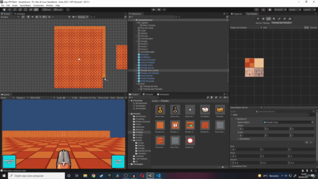 Aprenda a Criar um Jogo FPS Retrô na Unity e C#! – Screenshot 2
