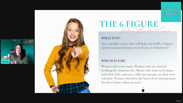 The 6 Figure Virtual Assistant Course – Screenshot 1