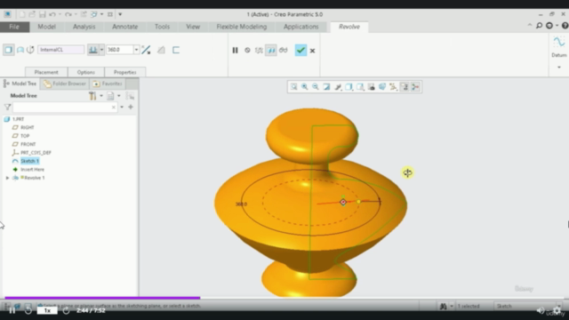 PTC Creo parametric Specialization - MEGA course - AulaGEO – Screenshot 1