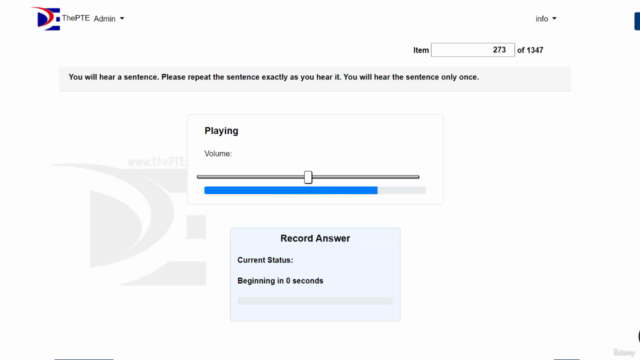 PTE Speaking made easy (easily achieve score of 79+) – Screenshot 3