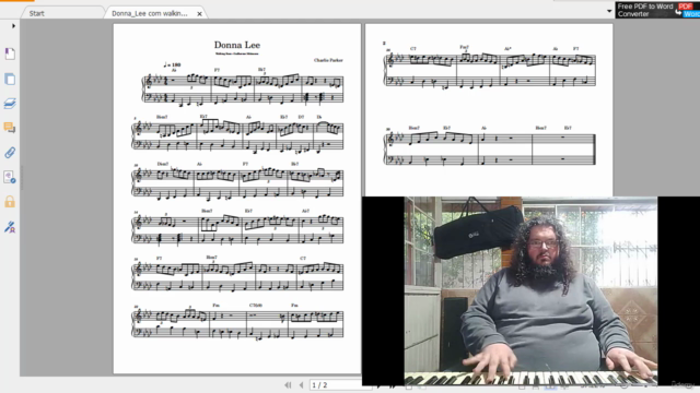 Curso de Técnica e Improvisação Para Instrumentos de Teclado – Screenshot 1