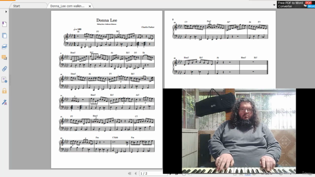 Curso de Técnica e Improvisação Para Instrumentos de Teclado – Screenshot 2
