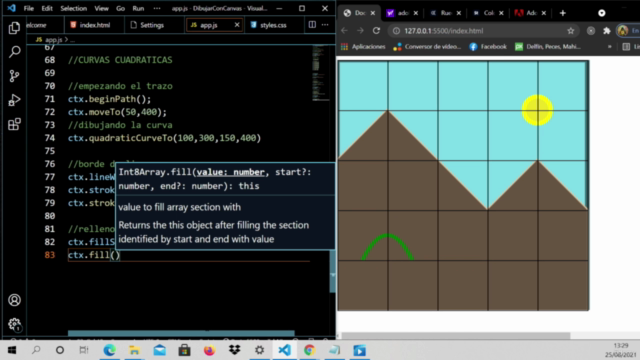 Dibujando con Canvas html5 – Screenshot 2