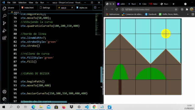 Dibujando con Canvas html5 – Screenshot 3