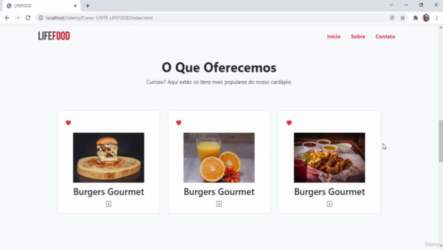 Criando site com bootstrap 5 - Projeto passo a passo. – Screenshot 2