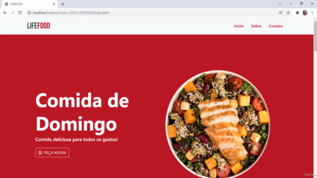 Criando site com bootstrap 5 - Projeto passo a passo. – Screenshot 3