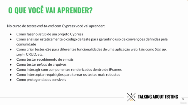 Testes end-to-end com Cypress – Screenshot 3