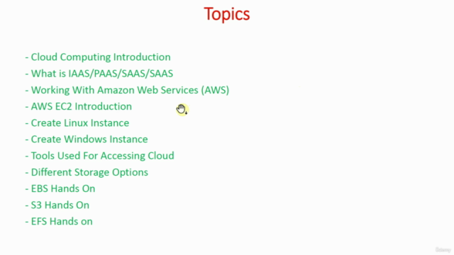 Amazon Web Services (AWS) - Hands On – Screenshot 1