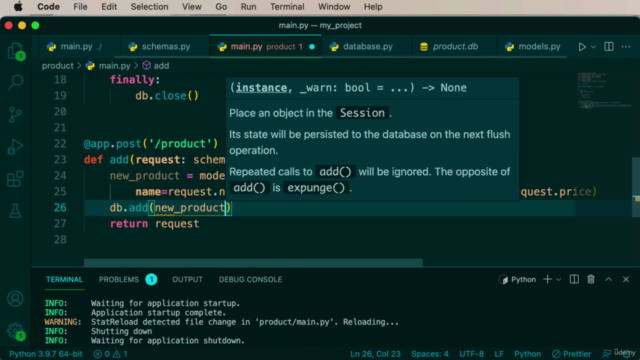 The Complete FastAPI Course With OAuth & JWT Authentication – Screenshot 3