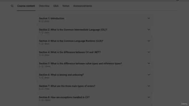 C#/.NET - 50 Essential Interview Questions (Junior Level) - Screenshot_01