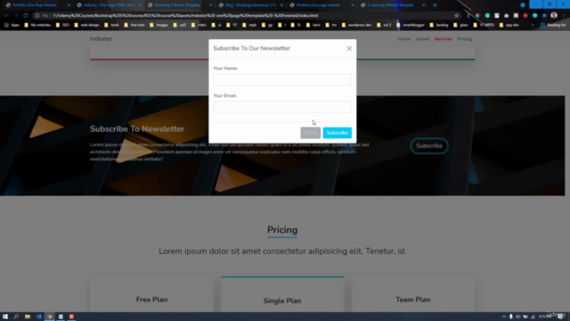 Complete Guide to Bootstrap 5 with 6 Real World Projects – Screenshot 2