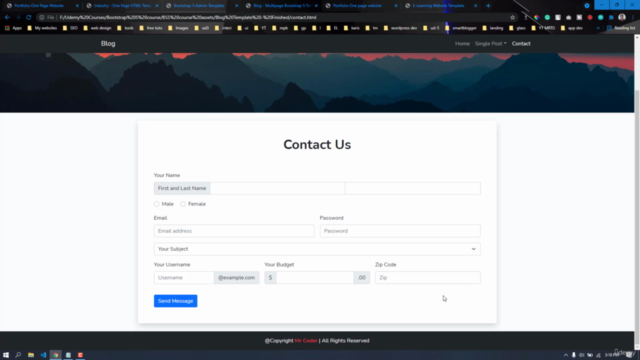 Complete Guide to Bootstrap 5 with 6 Real World Projects – Screenshot 3