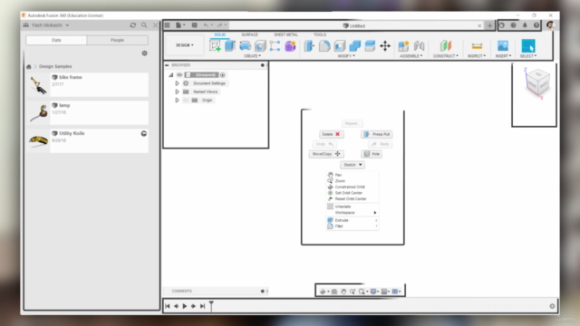 Fusion 360 - Robot Design – Screenshot 1