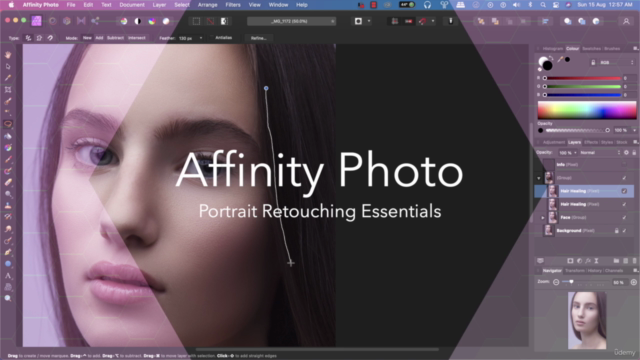 Affinity Photo: Portrait Retouching Essentials - Screenshot_01