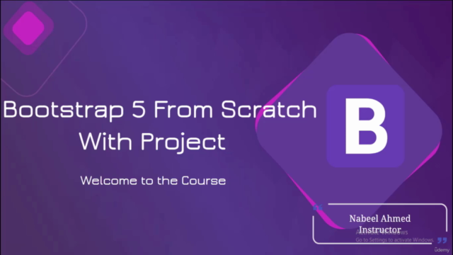 Bootstrap 5 from Scratch With Project – Screenshot 1