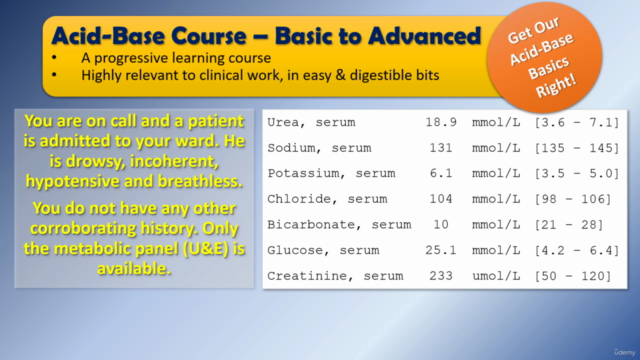 Acid-Base Disorders: From Basic to Advanced (Medical Course) – Screenshot 1