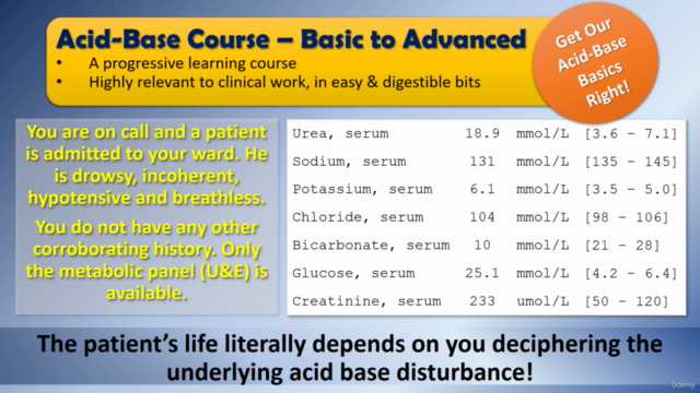 Acid-Base Disorders: From Basic to Advanced (Medical Course) – Screenshot 2